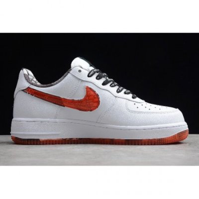 Nike Air Force 1 Af1 Beyaz / Kırmızı Kaykay Ayakkabı Türkiye - L09LHEIB